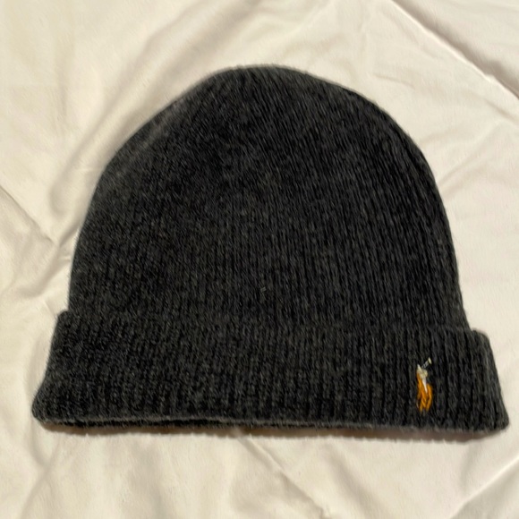 Polo Ralph Lauren Wool Beanie. Perfect for the colder temperatures. - Picture 2 of 3